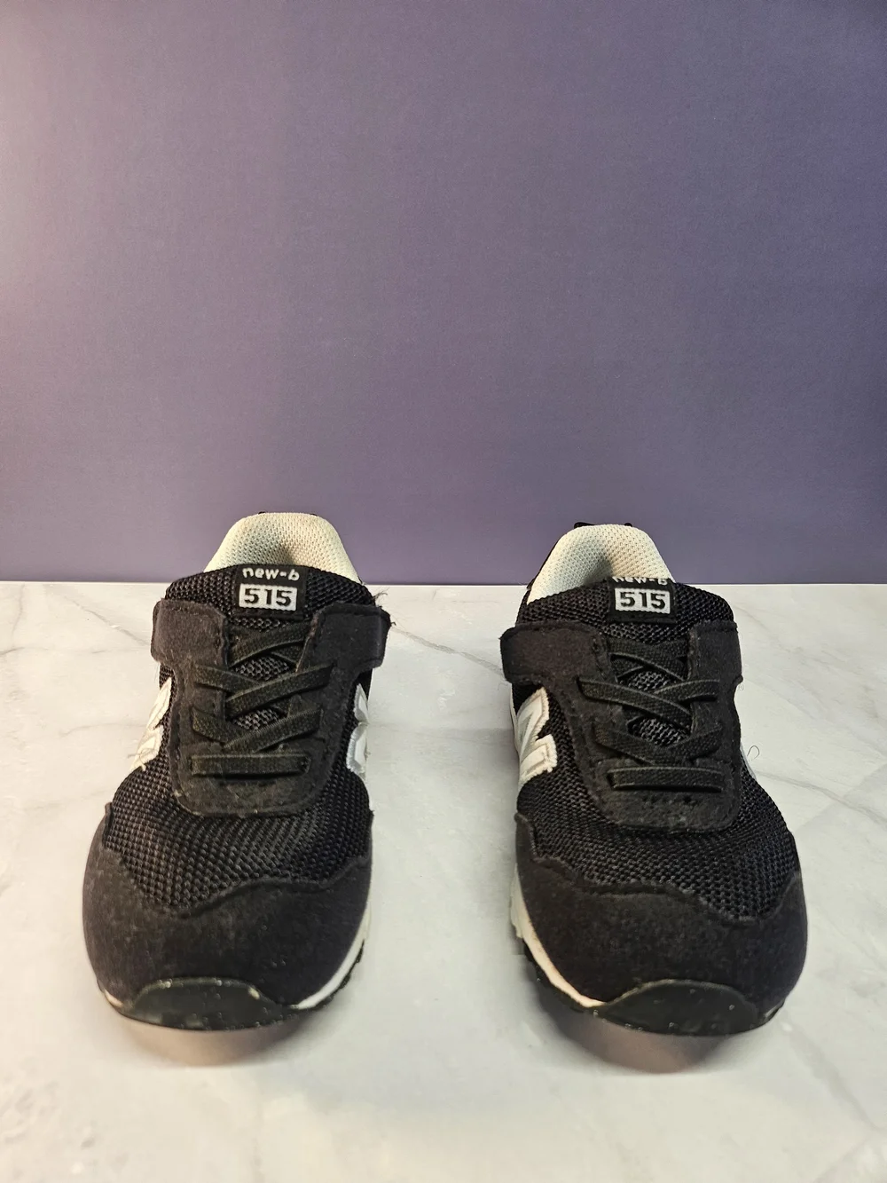 New Balance Kids' Black 515 Lightweight Sneaker